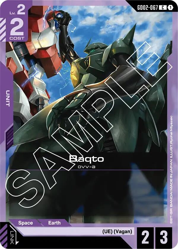 Image for Baqto [GD02-067] - Gundam Card Game