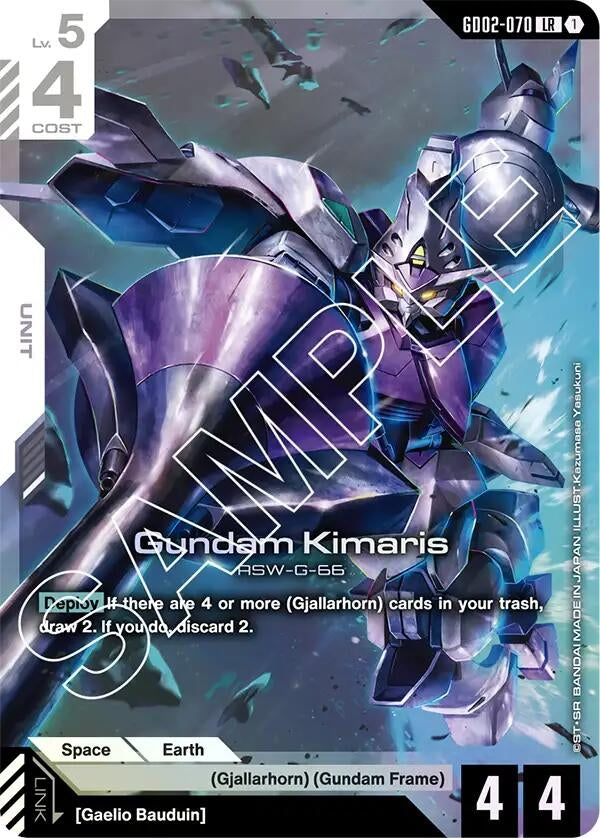 Image for Gundam Kimaris [GD02-070] - Gundam Card Game