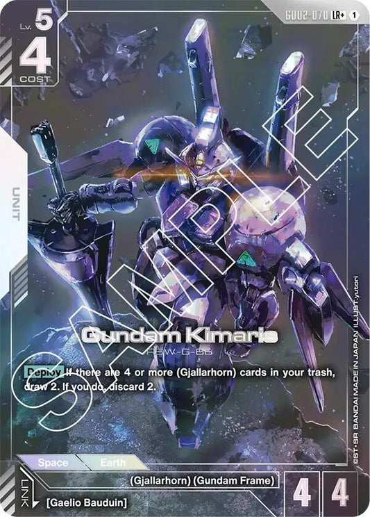 Image for Gundam Kimaris (LR+) [GD02-070] - Gundam Card Game