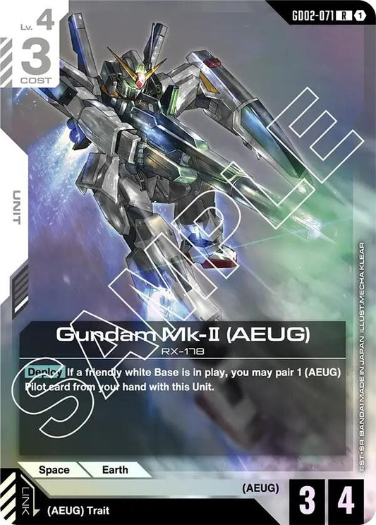 Image for Gundam Mk-II (AEUG) [GD02-071] - Gundam Card Game