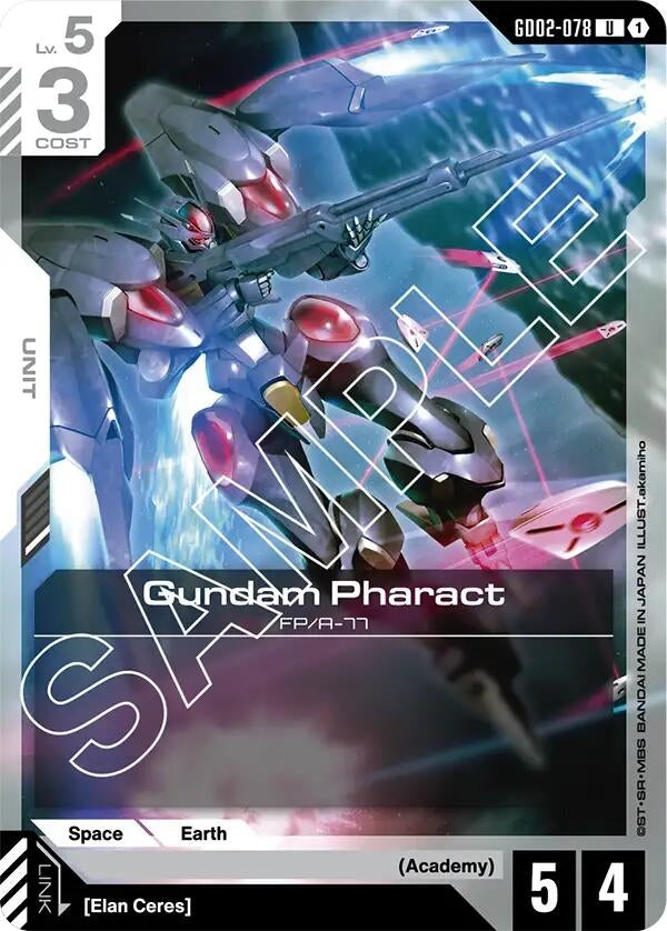 Image for Gundam Pharact [GD02-078] - Gundam Card Game