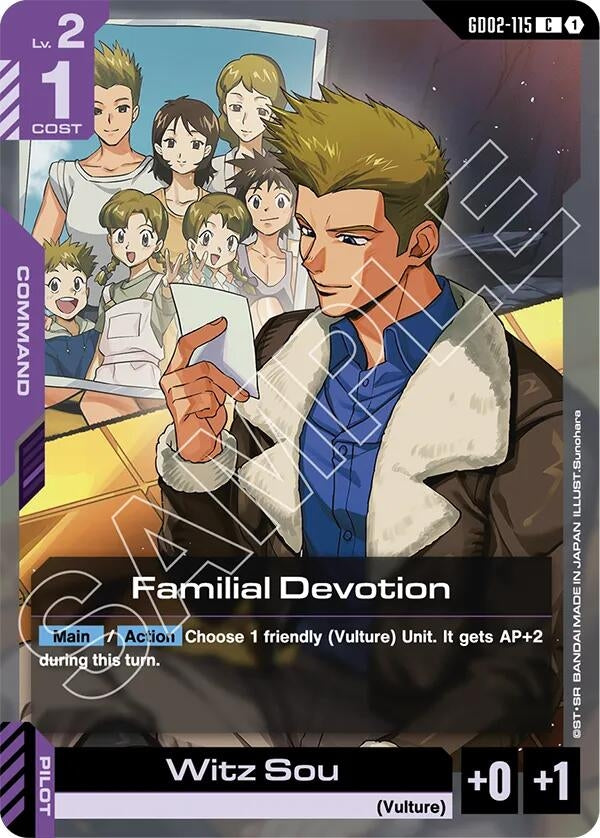 Image for Familial Devotion [GD02-115] - Gundam Card Game