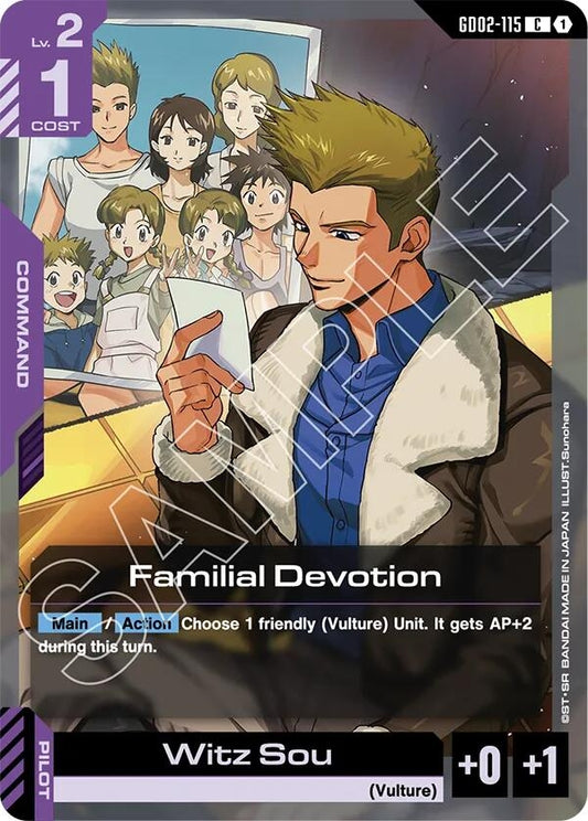 Image for Familial Devotion [GD02-115] - Gundam Card Game