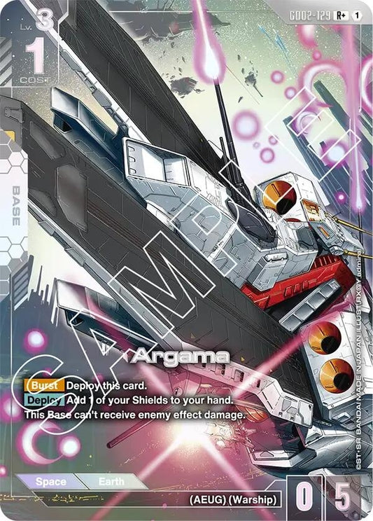Image for Argama (R+) [GD02-129] - Gundam Card Game