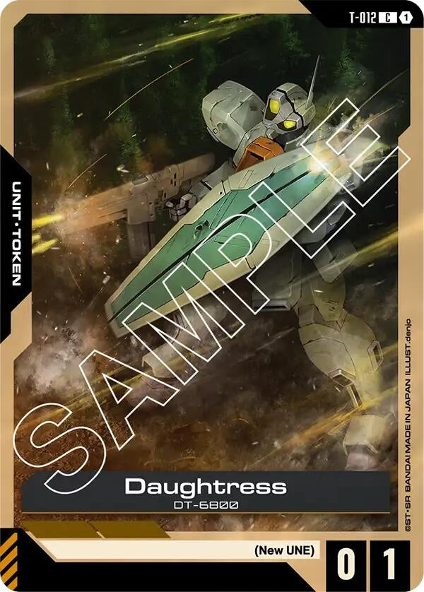 Image for Daughtress (T-012) [T-012] - Gundam Card Game