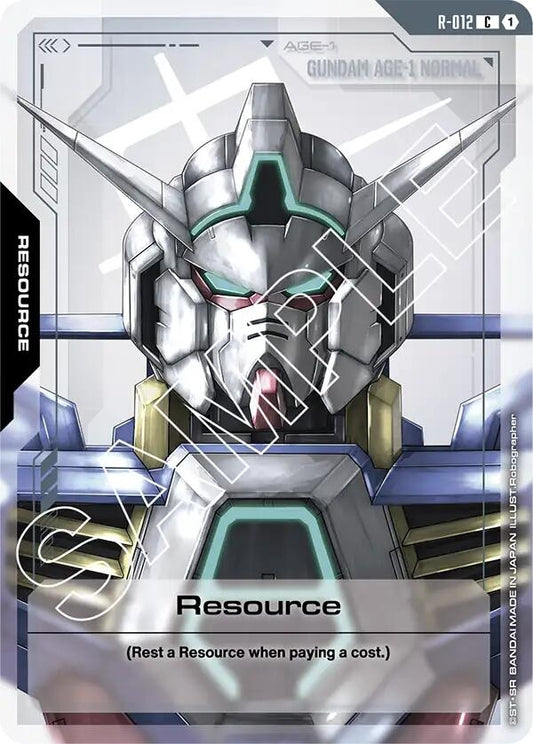 Image for Resource (R-012) [R-012] - Gundam Card Game