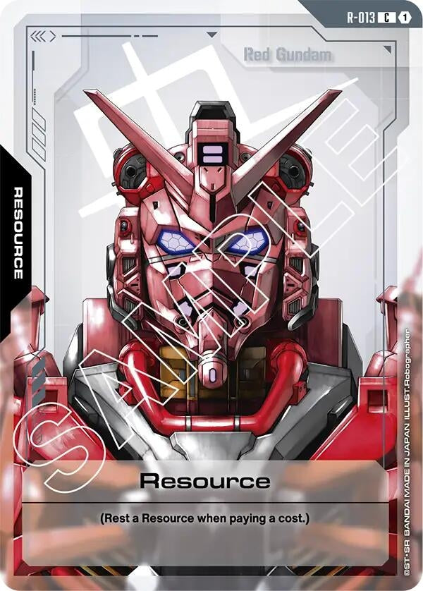 Image for Resource (R-013) [R-013] - Gundam Card Game