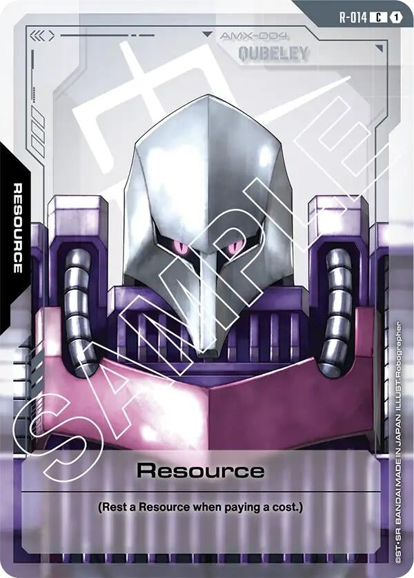 Image for Resource (R-014) [R-014] - Gundam Card Game
