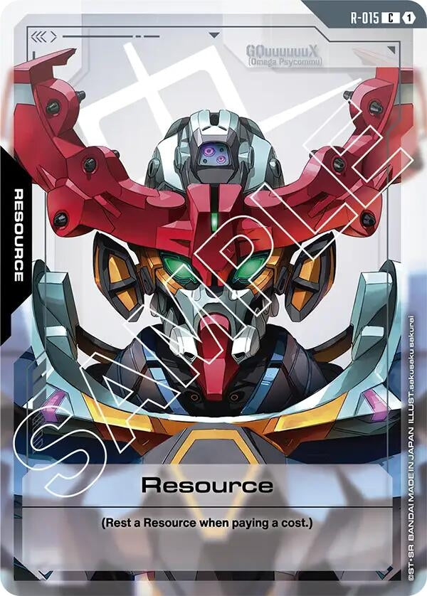 Image for Resource (R-015) [R-015] - Gundam Card Game