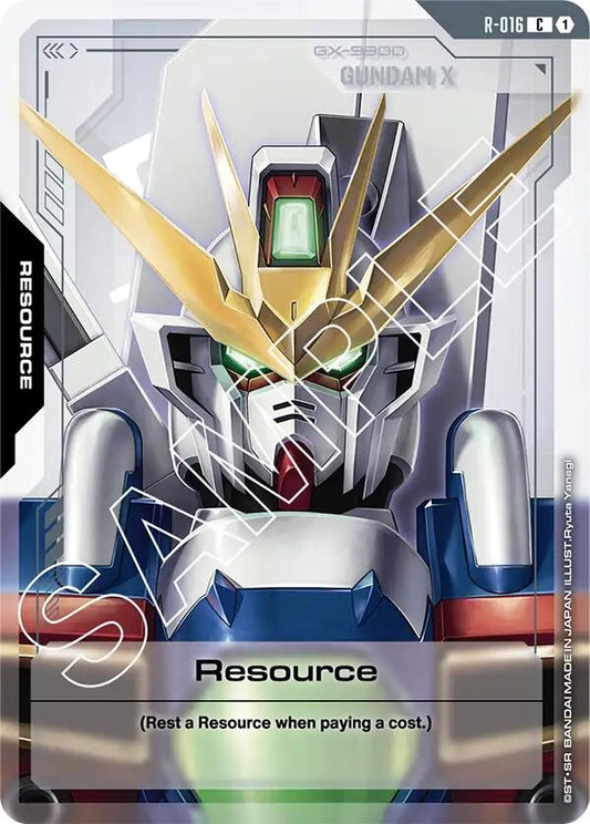 Image for Resource (R-016) [R-016] - Gundam Card Game