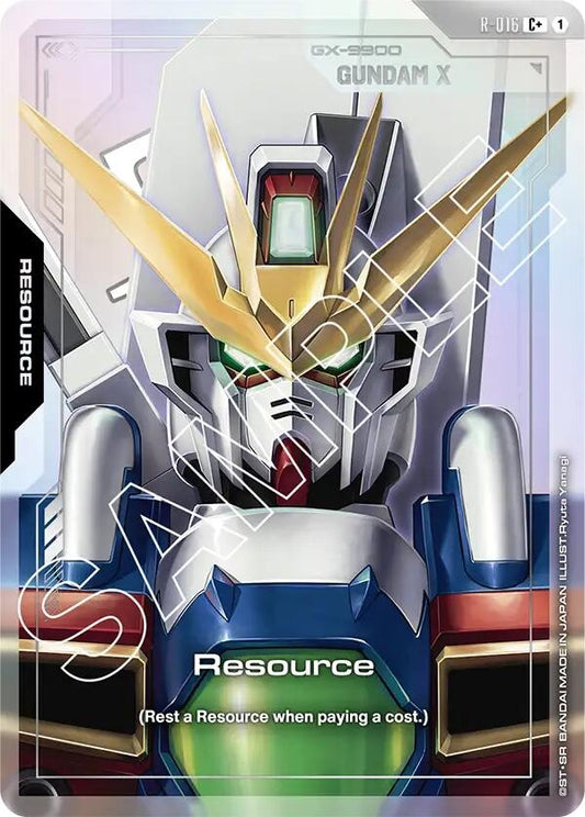 Image for Resource (R-016) (C+) [R-016] - Gundam Card Game