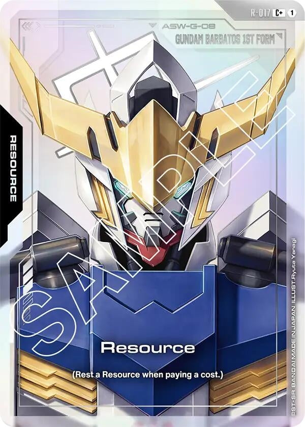 Image for Resource (R-017) (C+) [R-017] - Gundam Card Game