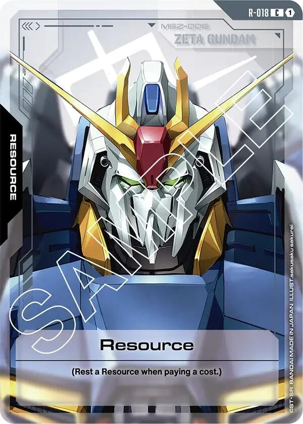 Image for Resource (R-018) [R-018] - Gundam Card Game