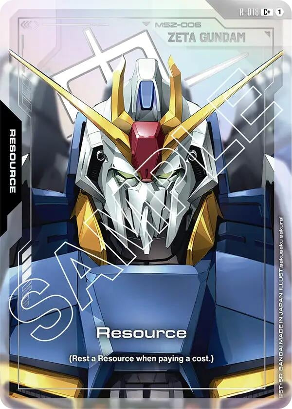 Image for Resource (R-018) (C+) [R-018] - Gundam Card Game