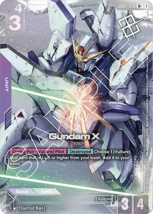 Image for Gundam X (GD02-056) (Store Tournament Winner Pack 02) [GD02-056] - Gundam Card Game