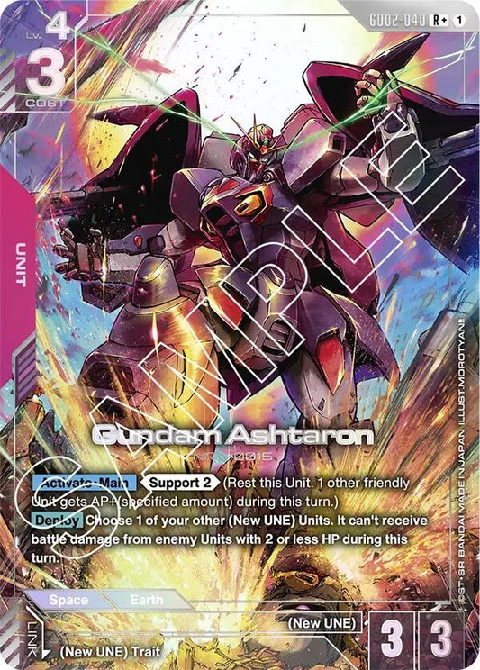 Image for Gundam Ashtaron (R+) [GD02-040] - Gundam Card Game