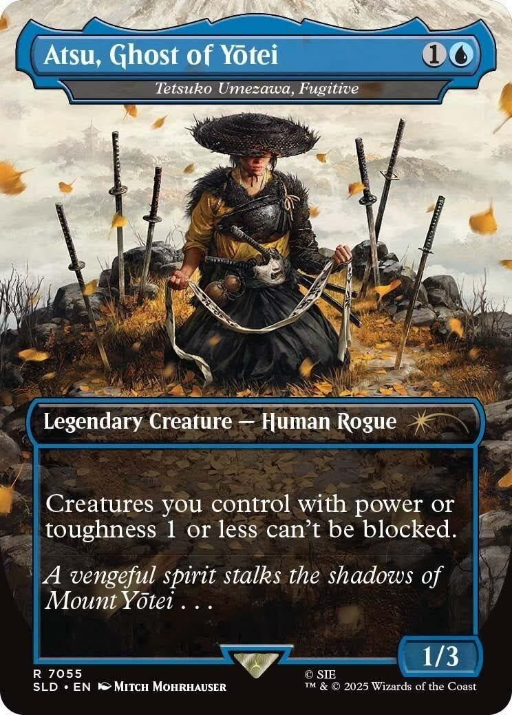 Image for Atsu, Ghost of Yotei - Tetsuko Umezawa, Fugitive [7055] - Magic: The Gathering