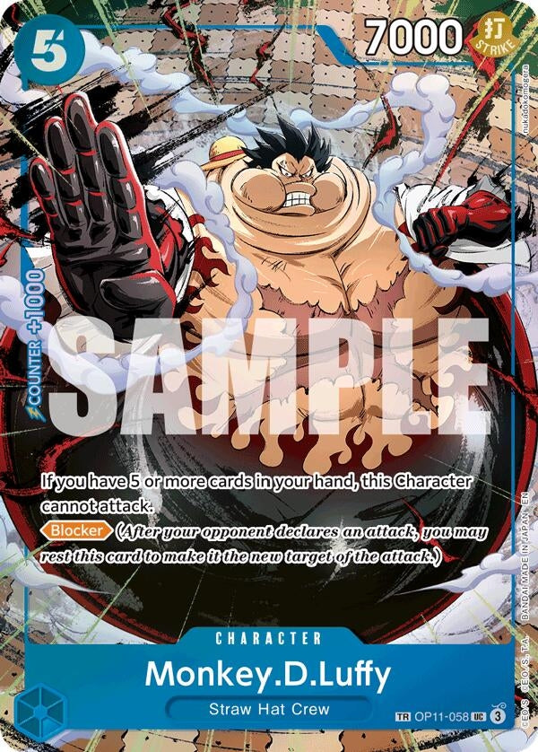 Image for Monkey.D.Luffy - OP11-058 (TR) [OP11-058] - One Piece Card Game