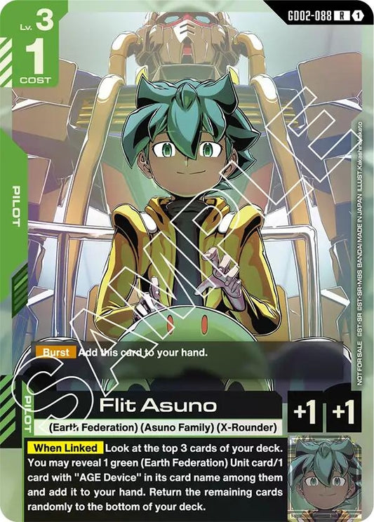 Image for Flit Asuno (GD02 Release Event) [GD02-088] - Gundam Card Game