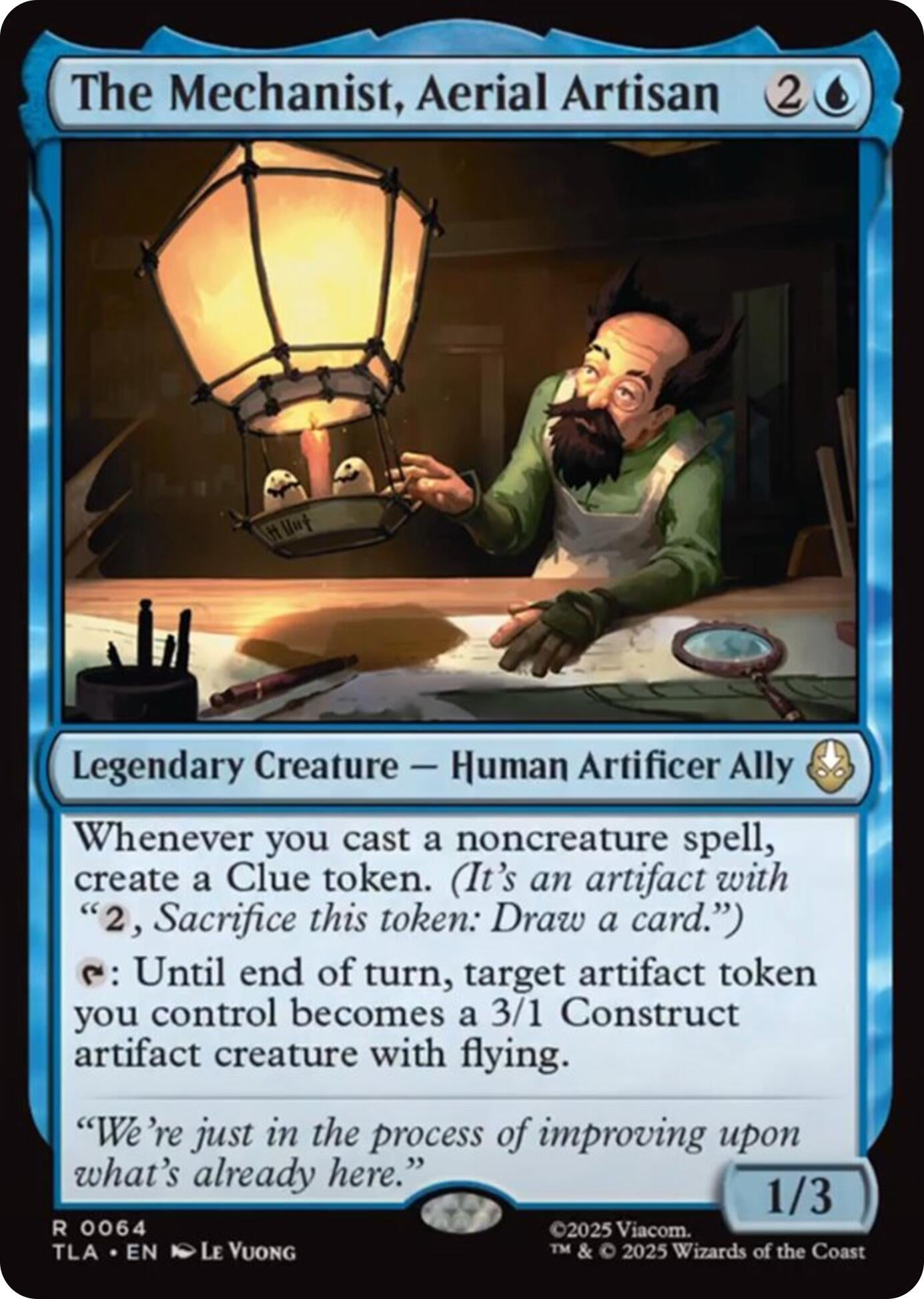 Image for The Mechanist, Aerial Artisan [64] - Magic: The Gathering
