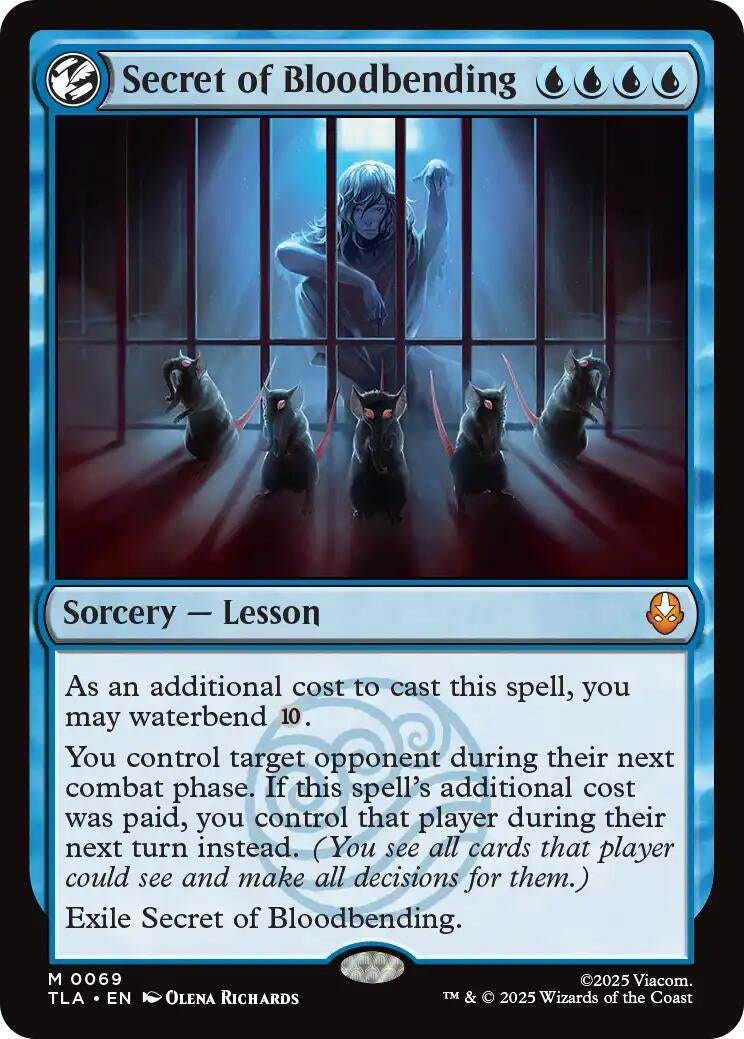 Image for Secret of Bloodbending [69] - Magic: The Gathering