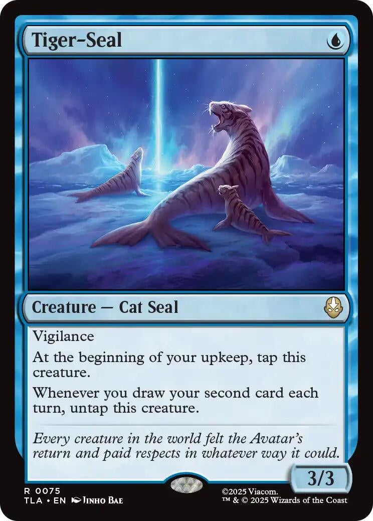 Image for Tiger-Seal [75] - Magic: The Gathering