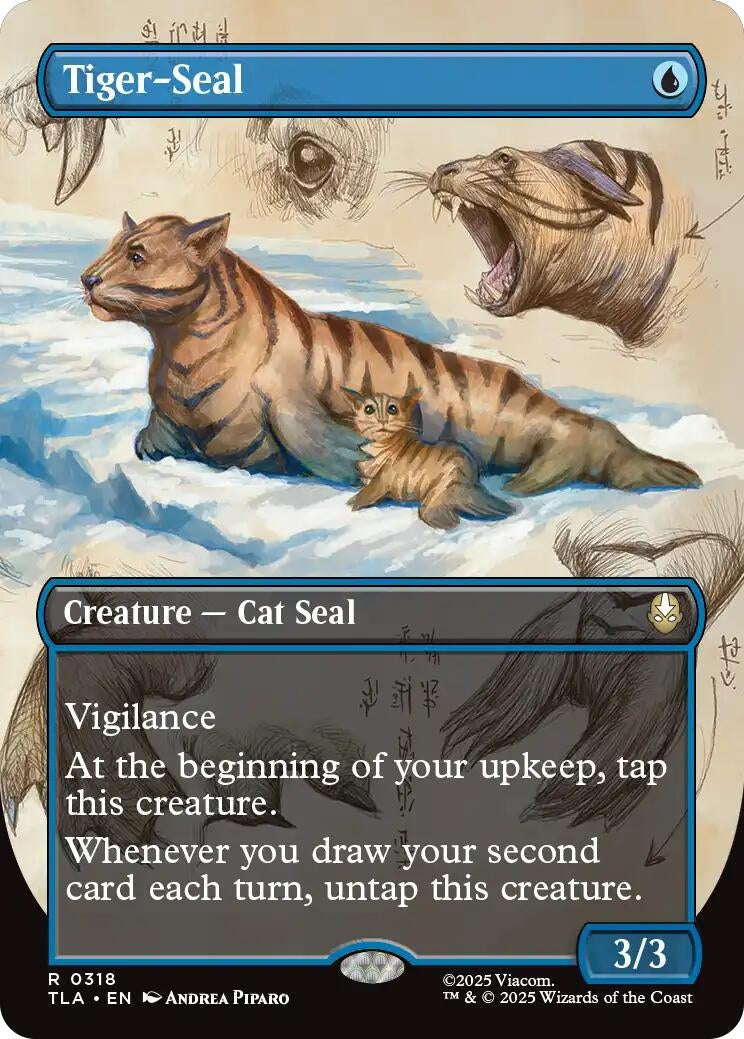 Image for Tiger-Seal (Borderless) [318] - Magic: The Gathering