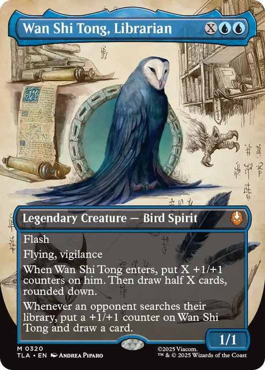 Image for Wan Shi Tong, Librarian (Borderless) [320] - Magic: The Gathering