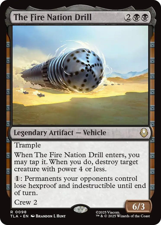 Image for The Fire Nation Drill [98] - Magic: The Gathering
