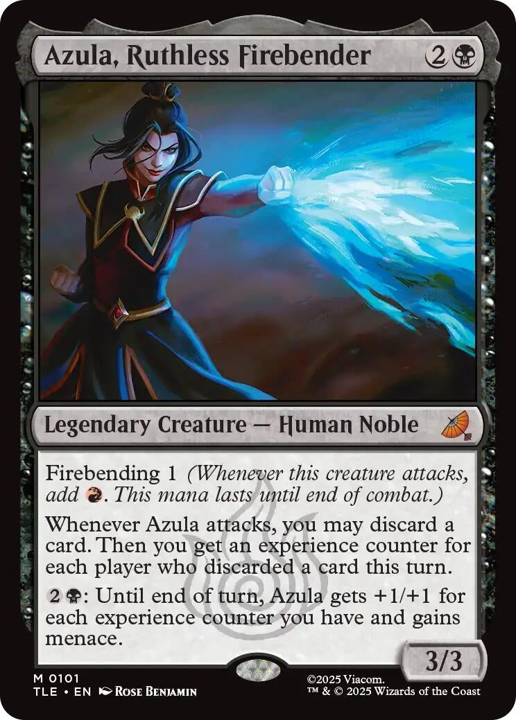 Image for Azula, Ruthless Firebender [101] - Magic: The Gathering