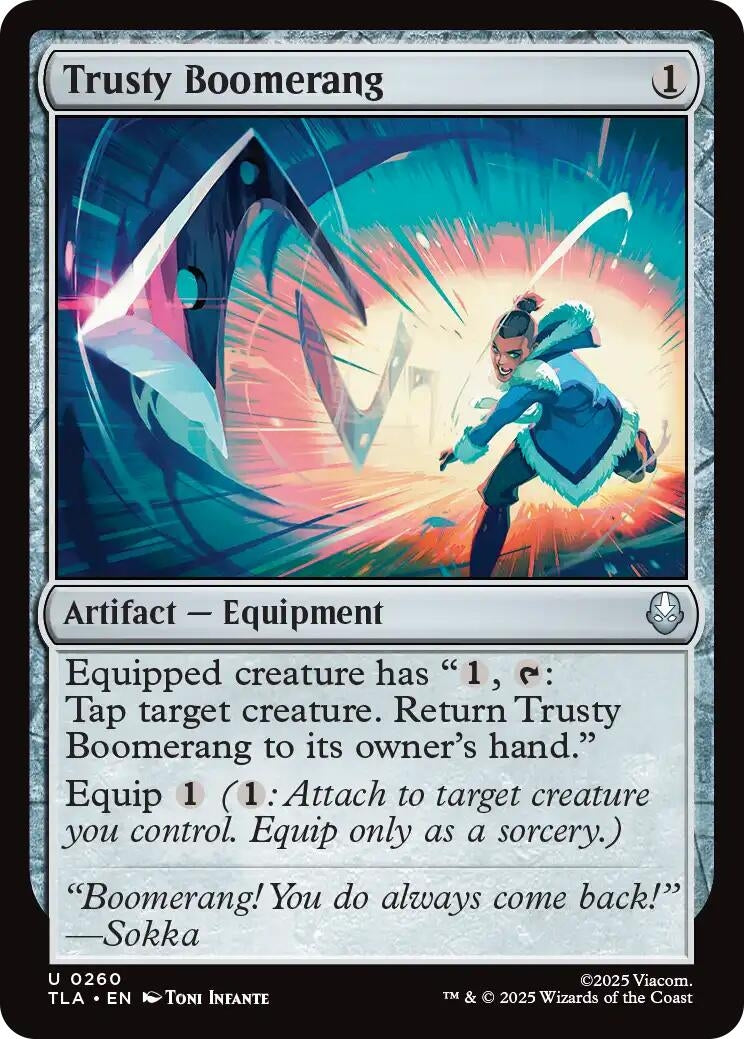 Image for Trusty Boomerang [260] - Magic: The Gathering
