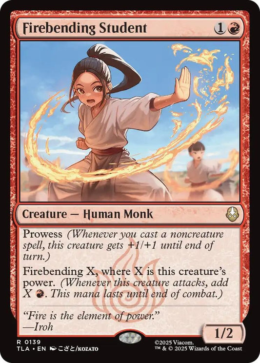 Image for Firebending Student [139] - Magic: The Gathering