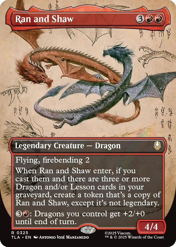 Image for Ran and Shaw (Borderless) [325] - Magic: The Gathering