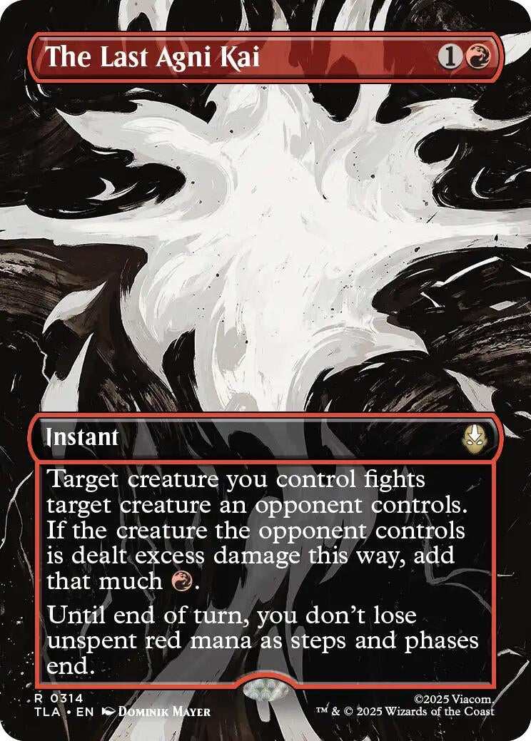 Image for The Last Agni Kai (Borderless) [314] - Magic: The Gathering