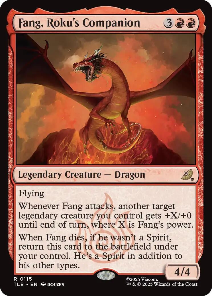 Image for Fang, Roku's Companion [115] - Magic: The Gathering