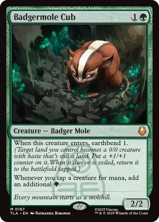 Image for Badgermole Cub [167] - Magic: The Gathering