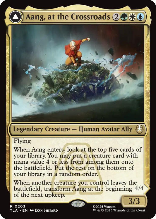Image for Aang, at the Crossroads [203] - Magic: The Gathering