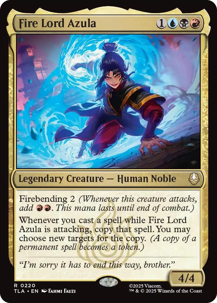 Image for Fire Lord Azula [220] - Magic: The Gathering