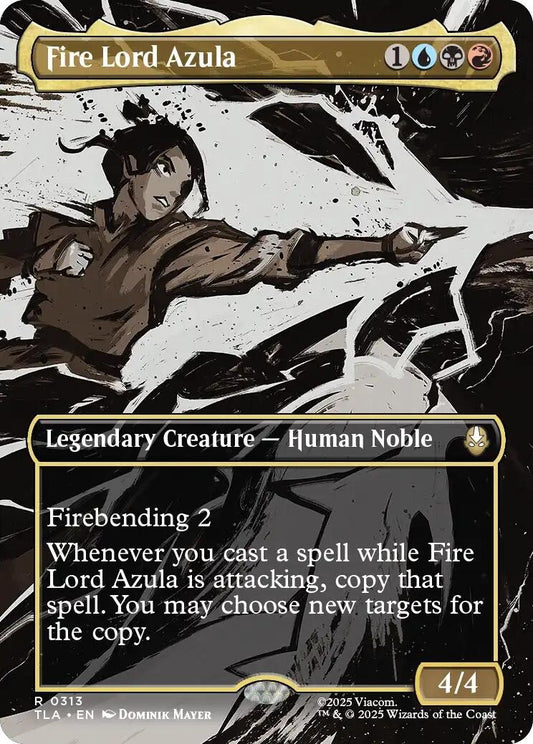 Image for Fire Lord Azula (0313) (Borderless) [313] - Magic: The Gathering