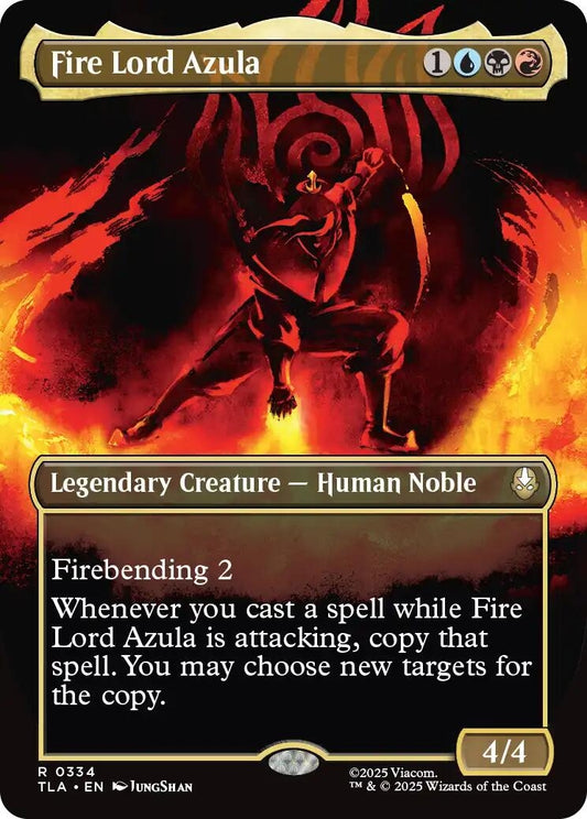 Image for Fire Lord Azula (0334) (Borderless) [334] - Magic: The Gathering