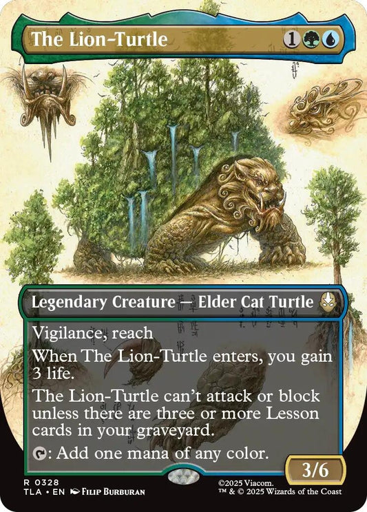 Image for The Lion-Turtle (Borderless) [328] - Magic: The Gathering