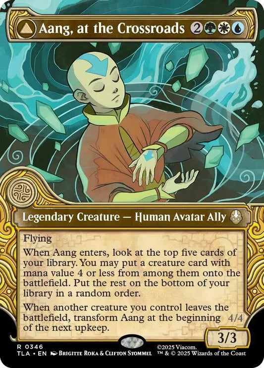Image for Aang, at the Crossroads (Showcase) [346] - Magic: The Gathering