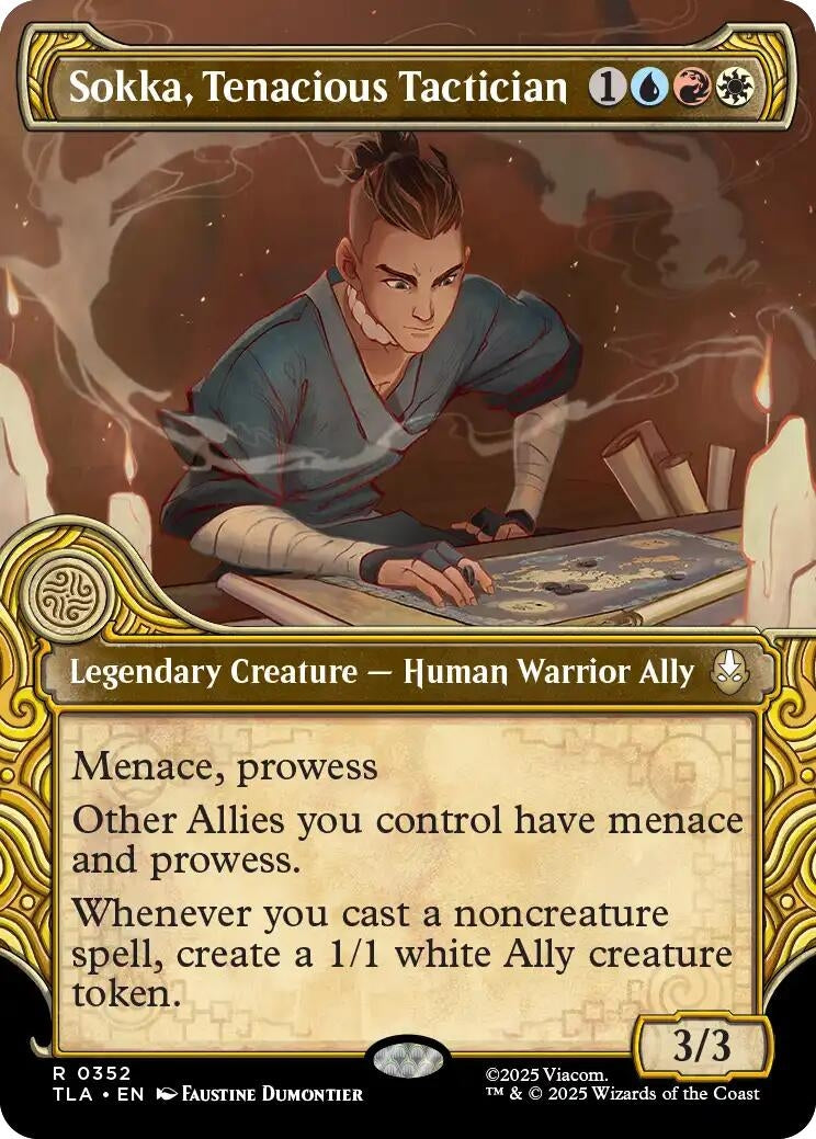 Image for Sokka, Tenacious Tactician (Showcase) [352] - Magic: The Gathering