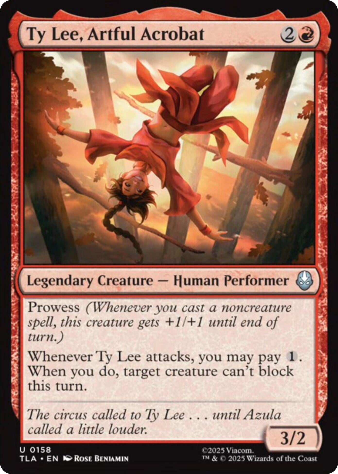Image for Ty Lee, Artful Acrobat [158] - Magic: The Gathering