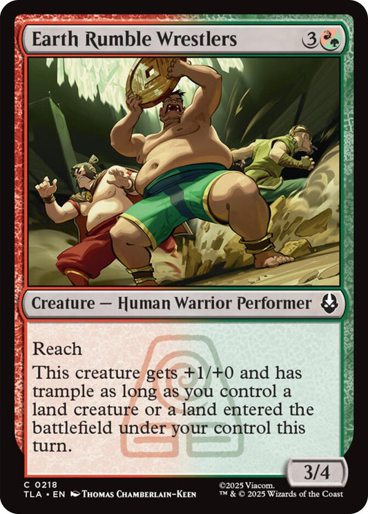 Image for Earth Rumble Wrestlers [218] - Magic: The Gathering