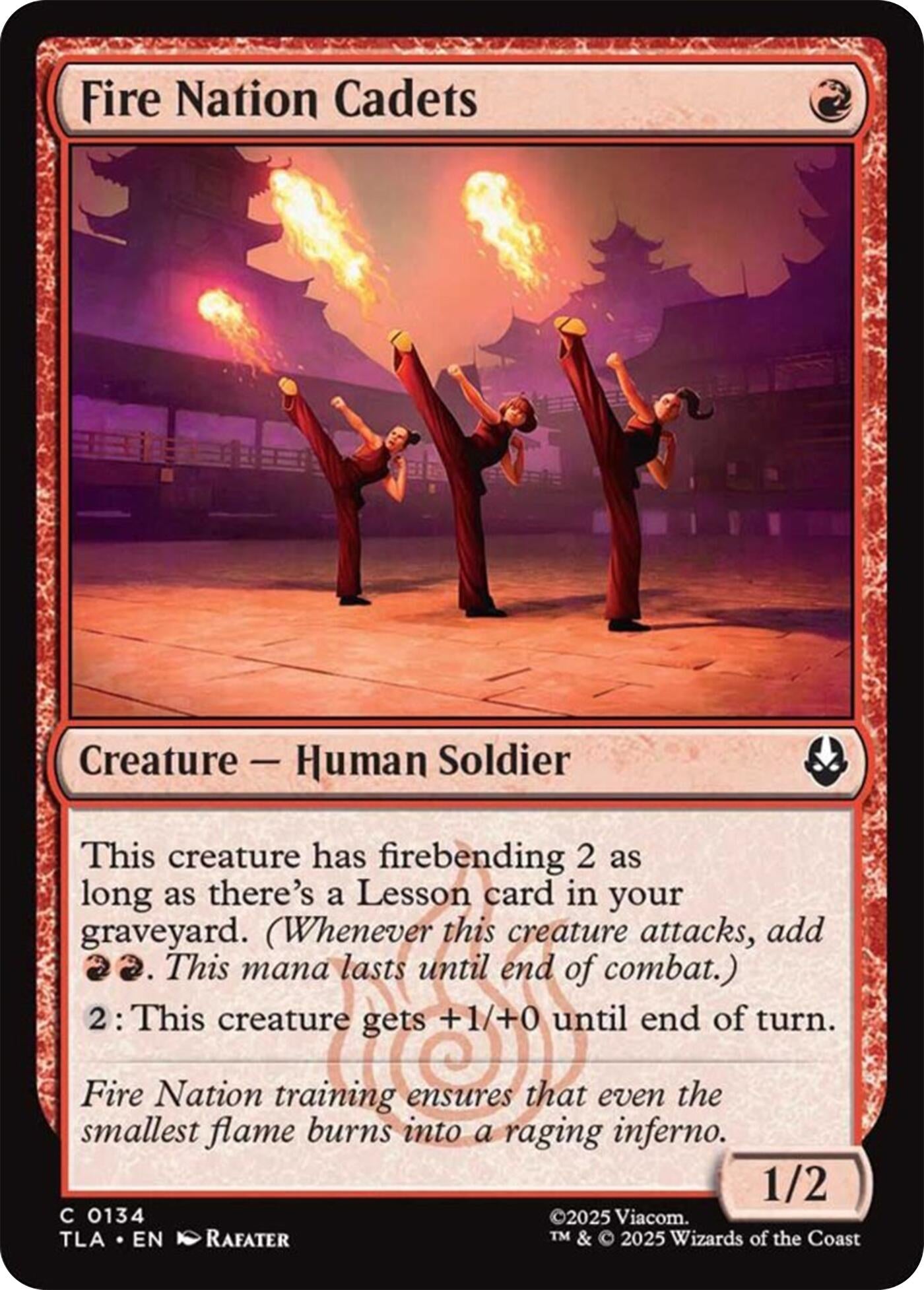 Image for Fire Nation Cadets [134] - Magic: The Gathering