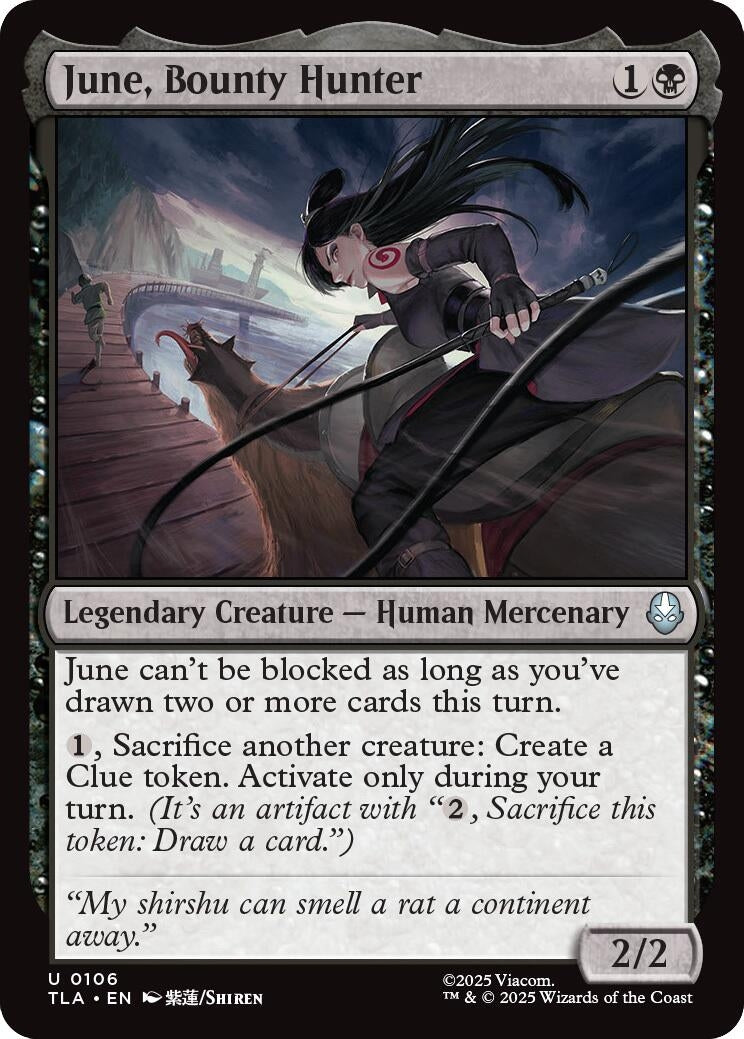 Image for June, Bounty Hunter [106] - Magic: The Gathering