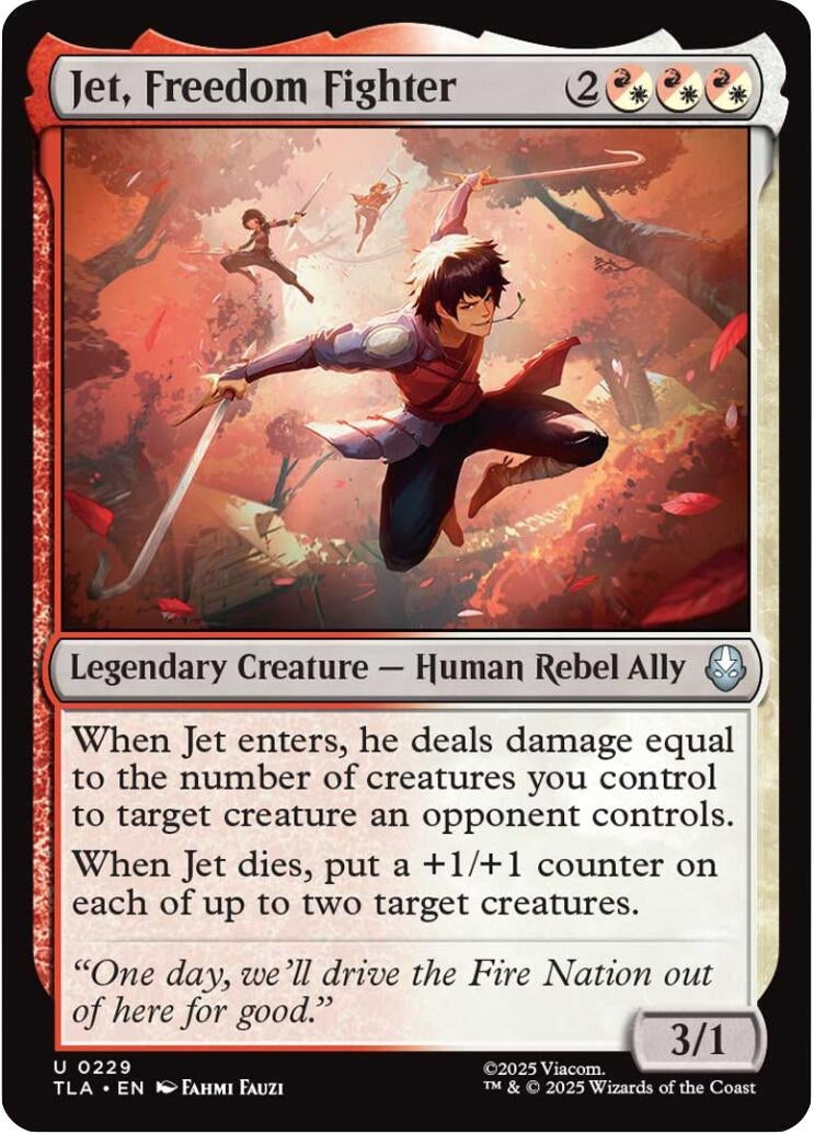 Image for Jet, Freedom Fighter [229] - Magic: The Gathering
