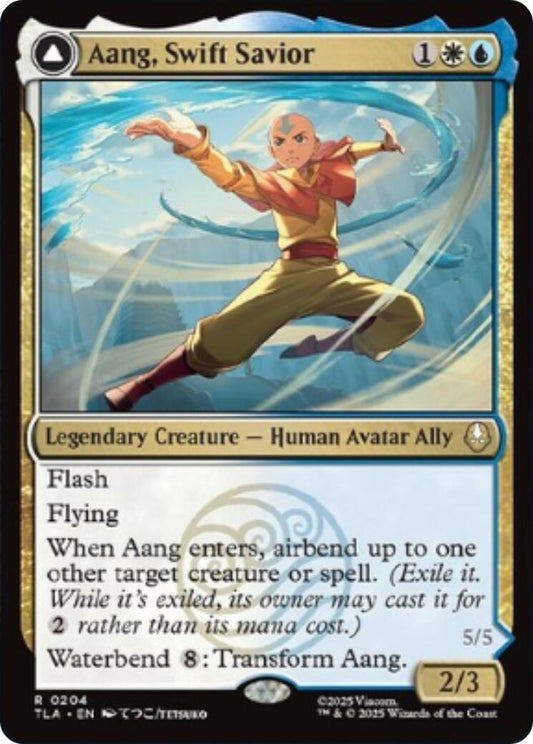 Image for Aang, Swift Savior [204] - Magic: The Gathering