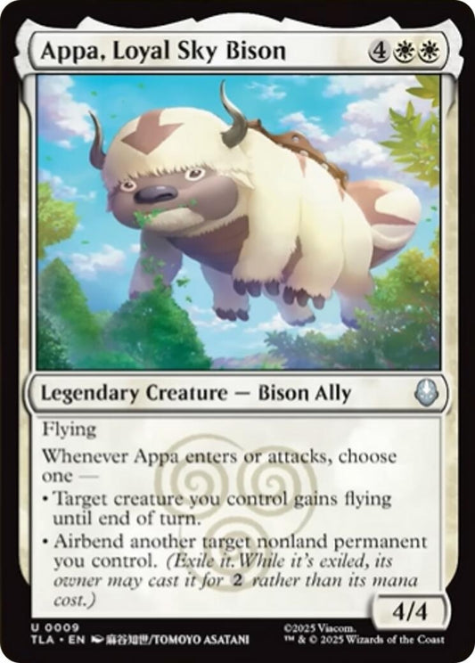 Image for Appa, Loyal Sky Bison [9] - Magic: The Gathering